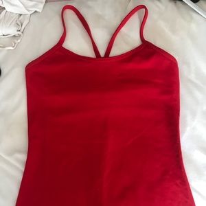 LuluLemon Power Y String Tank Top